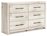 Derekson Light Natural Dresser by Ashley at Eve Furniture