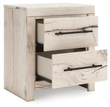 Derekson Light Natural Nightstand by Ashley at Eve Furniture