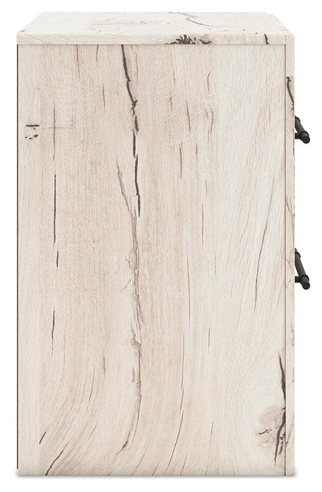 Derekson Light Natural Nightstand by Ashley at Eve Furniture