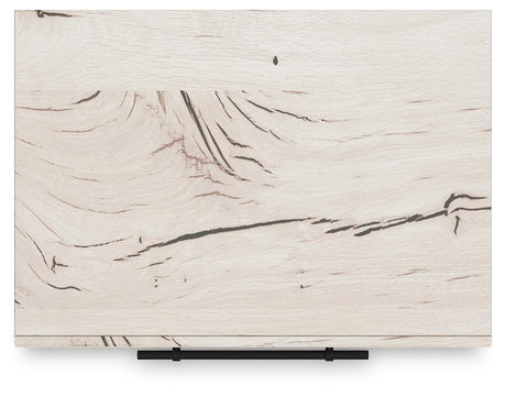 Derekson Light Natural Nightstand by Ashley at Eve Furniture