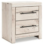 Derekson Light Natural Nightstand by Ashley at Eve Furniture