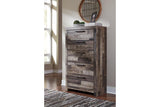 Derekson Multi Gray Chest of Drawers by Ashley at Eve Furniture