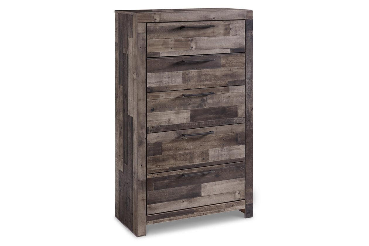 Derekson Multi Gray Chest of Drawers by Ashley at Eve Furniture
