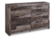 Derekson Multi Gray Dresser by Ashley at Eve Furniture