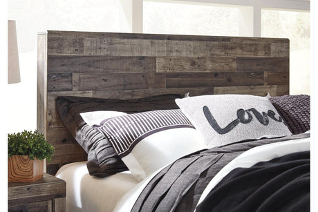 Derekson Multi Gray King Panel Bed by Ashley at Eve Furniture