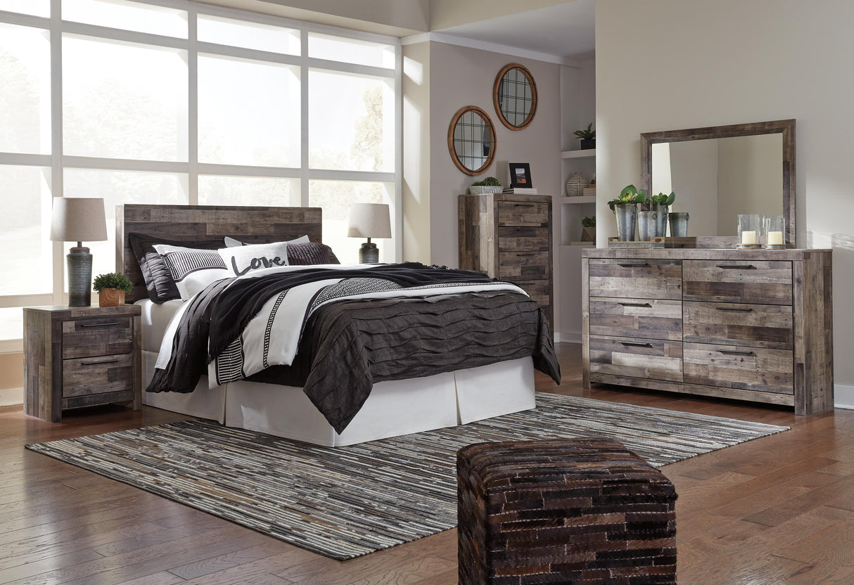 Derekson Multi Gray Nightstand by Ashley at Eve Furniture