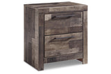 Derekson Multi Gray Nightstand by Ashley at Eve Furniture