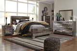 Derekson Multi Gray Nightstand by Ashley at Eve Furniture