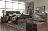 Derekson Multi Gray Storage Platform Bedroom Set by Ashley at Eve Furniture