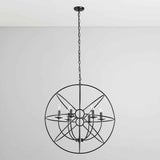 Derince Black Chandelier by Classic Home at Eve Furniture