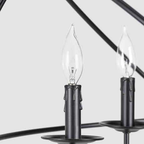 Derince Black Chandelier by Classic Home at Eve Furniture