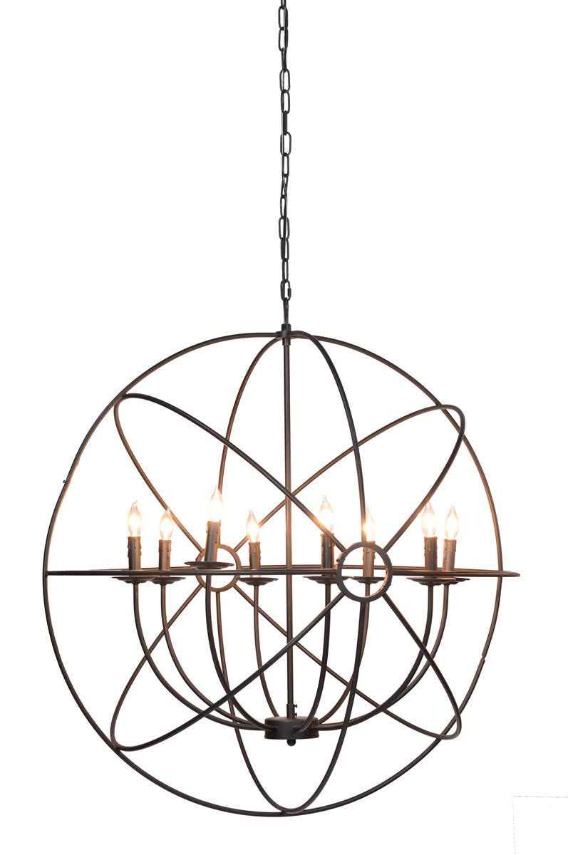 Derince Iron Chandelier by Classic Home at Eve Furniture