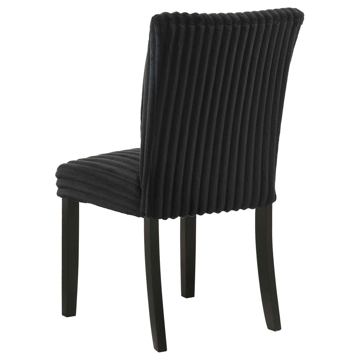 Dermott Black Upholstered Parson Dining Side Chair (Set of 2) by Coaster at Eve Furniture