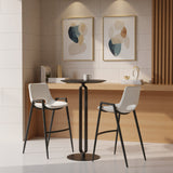 Derry Black Bar Table by Zuomod at Eve Furniture