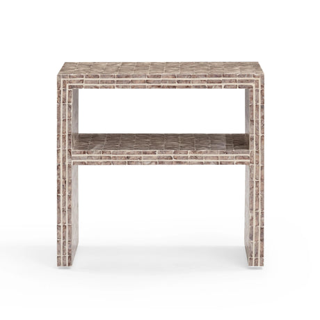 Derry Capiz Shell Nightstand by TOV Furniture at Eve Furniture