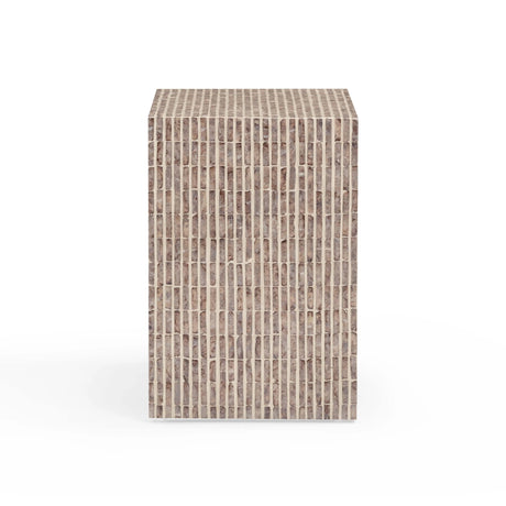 Derry Capiz Shell Nightstand by TOV Furniture at Eve Furniture