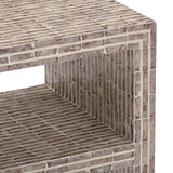 Derry Capiz Shell Nightstand by TOV Furniture at Eve Furniture