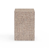 Derry Capiz Shell Nightstand by TOV Furniture at Eve Furniture