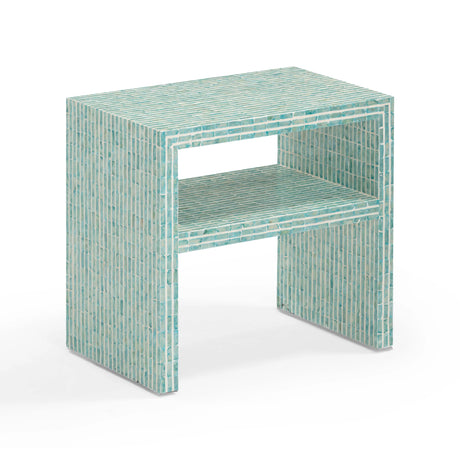 Derry Capiz Shell Nightstand by TOV Furniture at Eve Furniture