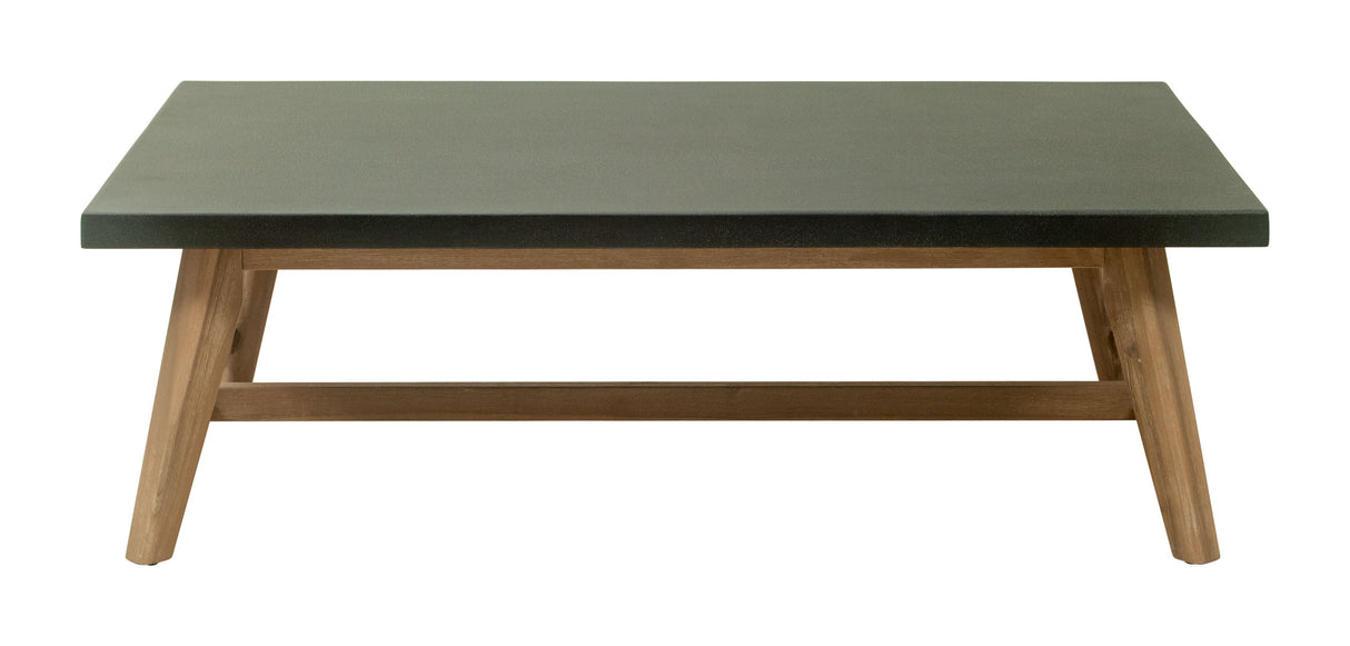 Dert Gray Outdoor Coffee Table by Zuomod at Eve Furniture