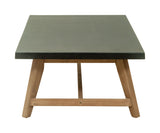 Dert Gray Outdoor Coffee Table by Zuomod at Eve Furniture