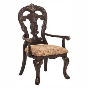 Deryn Park Cherry Arm Chair, Set of 2 by Homelegance at Eve Furniture