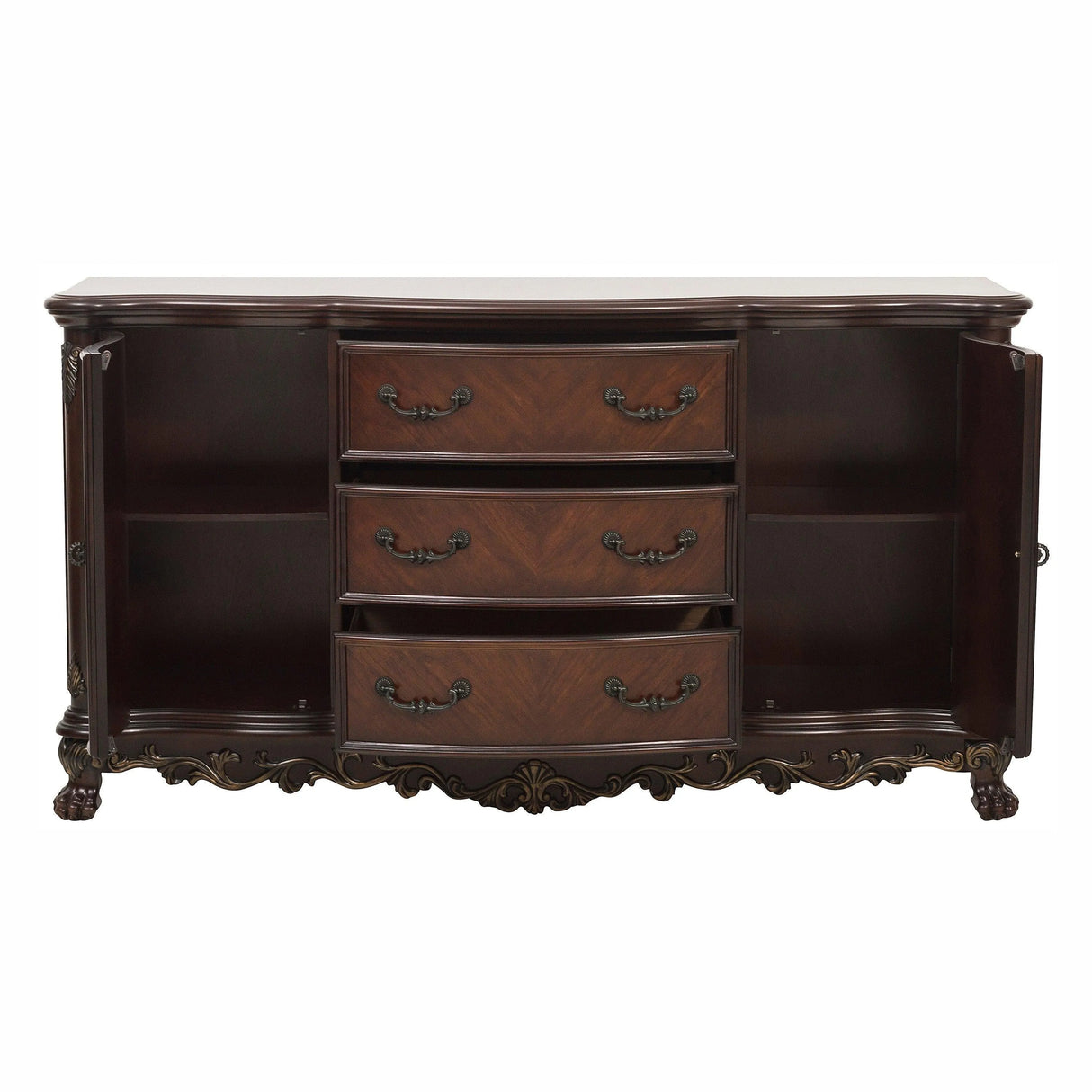 Deryn Park Cherry Buffet by Homelegance at Eve Furniture