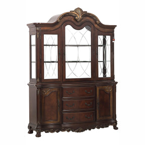 Deryn Park Cherry Buffet & Hutch by Homelegance at Eve Furniture