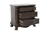 Deryn Park Cherry California King Sleigh Bed by Homelegance at Eve Furniture
