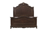 Deryn Park Cherry California King Sleigh Bed by Homelegance at Eve Furniture