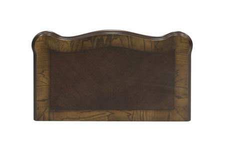 Deryn Park Cherry California King Sleigh Bed by Homelegance at Eve Furniture