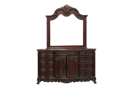 Deryn Park Cherry Dresser by Homelegance at Eve Furniture