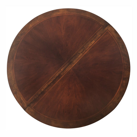 Deryn Park Cherry Extendable Round/Oval Dining Set by Homelegance at Eve Furniture