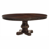 Deryn Park Cherry Extendable Round/Oval Dining Table by Homelegance at Eve Furniture