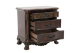 Deryn Park Cherry Nightstand by Homelegance at Eve Furniture