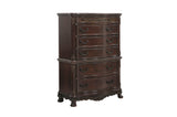 Deryn Park Cherry Poster Bedroom Set by Homelegance at Eve Furniture