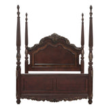 Deryn Park Cherry Poster Bedroom Set by Homelegance at Eve Furniture