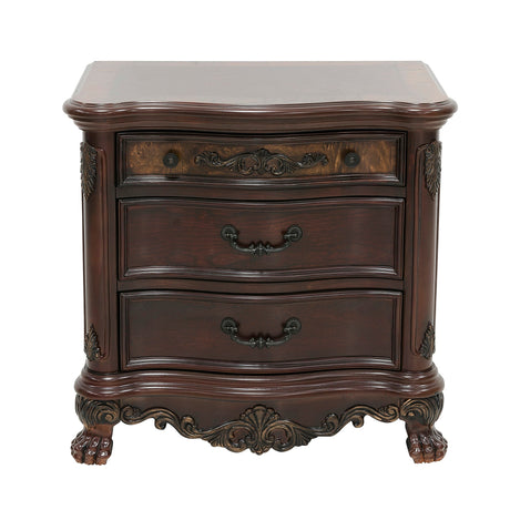 Deryn Park Cherry Poster Bedroom Set by Homelegance at Eve Furniture