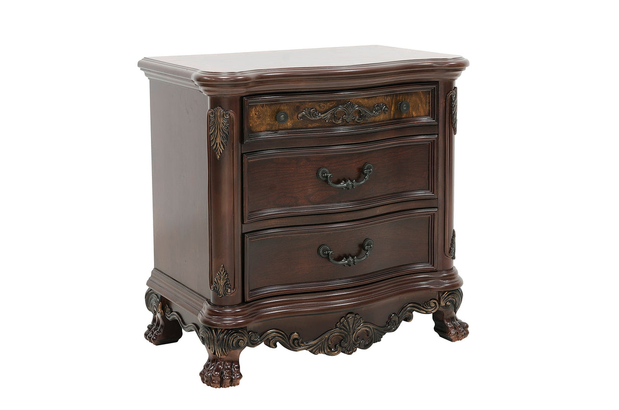 Deryn Park Cherry Poster Bedroom Set by Homelegance at Eve Furniture