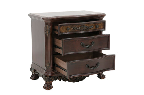 Deryn Park Cherry Poster Bedroom Set by Homelegance at Eve Furniture
