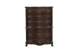 Deryn Park Cherry Sleigh Bedroom Set by Homelegance at Eve Furniture