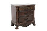 Deryn Park Cherry Sleigh Bedroom Set by Homelegance at Eve Furniture