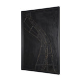 Descent I by Studio M a handmade Original Framed 3D Textured Artwork under Glass by Mercana at Eve Furniture