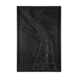 Descent I by Studio M a handmade Original Framed 3D Textured Artwork under Glass by Mercana at Eve Furniture