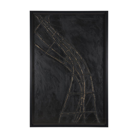 Descent I by Studio M a handmade Original Framed 3D Textured Artwork under Glass by Mercana at Eve Furniture