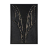 Descent II by Studio M a handmade Original Framed 3D Textured Artwork under Glass by Mercana at Eve Furniture