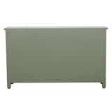 Deserie Antique Green 3-Door Accent Cabinet