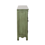 Deserie Antique Green 3-Door Accent Cabinet by Coaster at Eve Furniture