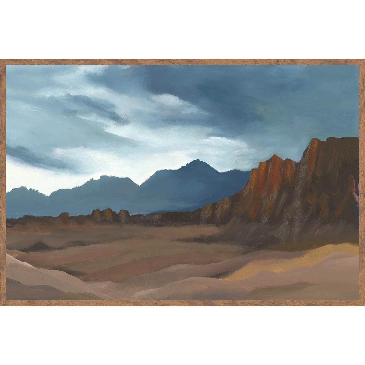 Desert Brown Painting by Buddy Whitlock by Classic Home at Eve Furniture