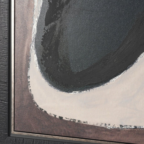 Desert Currents by Cristina Bartl Villa Hand-Embellished Textured Framed Canvas Artwork by Mercana at Eve Furniture